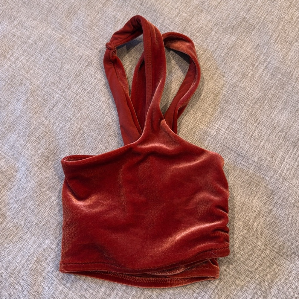 Aerie scoop velvet‎ bralette wireless size Medium - Picture 9 of 9